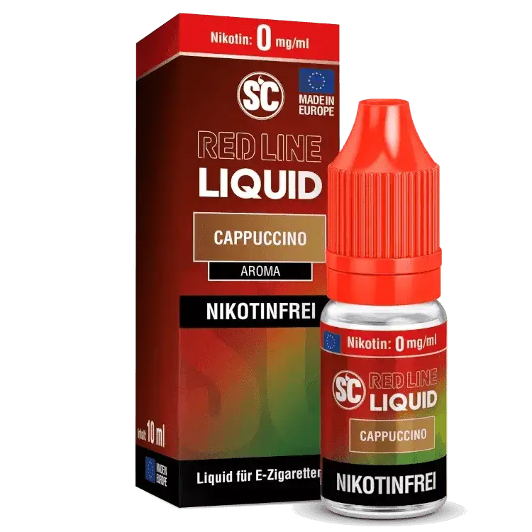 SC - Red Line - Cappuccino - Nikotinsalz - Haus des Dampfes